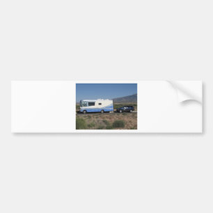 Safari Trek 1999 Blue Classic RV Motorhome Bumper Sticker