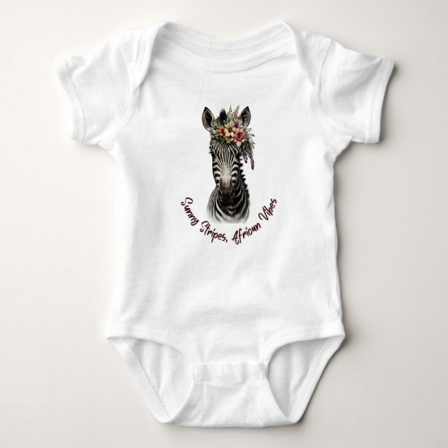 Safari Vibe  Baby Bodysuit (Front)