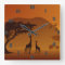 Safari Wall Clock
