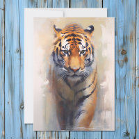 Safari Watercolor Tiger