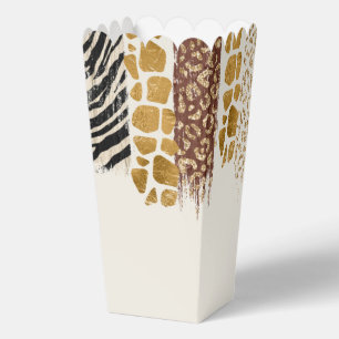 Safari Wild one animal prints birthday Favour Box