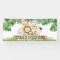 Safari Wild One Birthday Banner