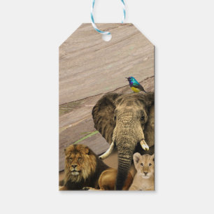 Safari Wildlife Gift Tag