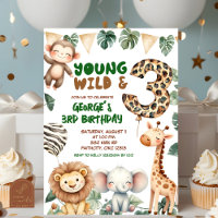 Safari Young wild and three birthday