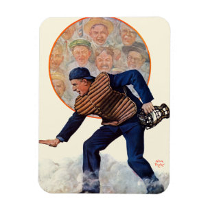 Safe at the Plate Magnet