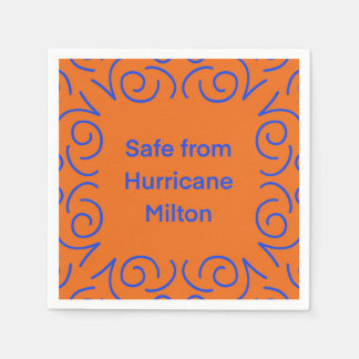 Safe from Hurricane Milton Napkin