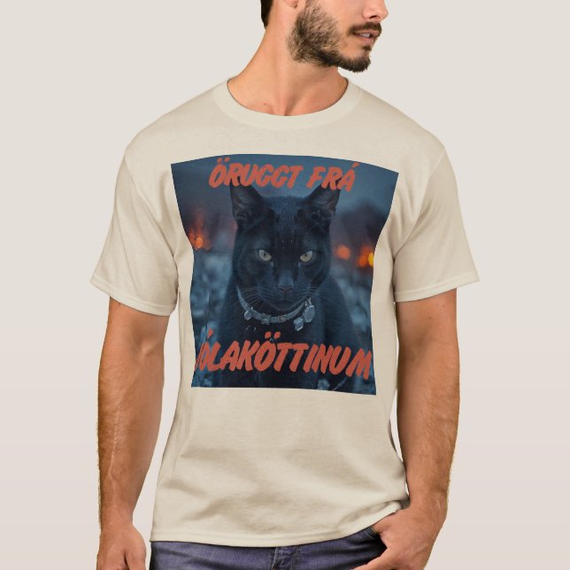 Safe from the YuleCat T-Shirt (Front)