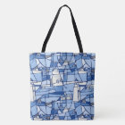 Safe Harbour All Over Tote Bag