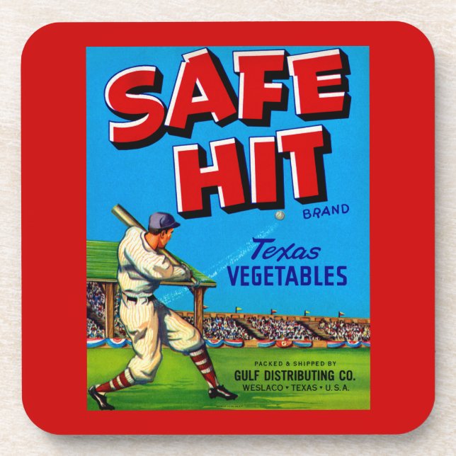 Safe Hit Coaster (Front)