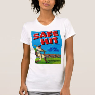 Safe Hit Vintage Lable Art T-Shirt