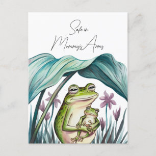 Safe in Mummy's Arms Postcard