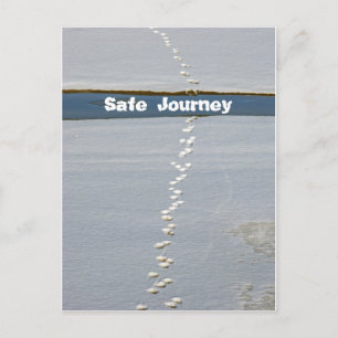 Safe Journey Postcard