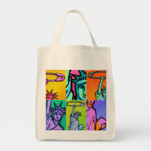 SAFE Liberty Pop6: Tote Bag (Multiple Styles)