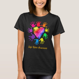 Safe Rides Awareness Hands Safe Rides T-Shirt