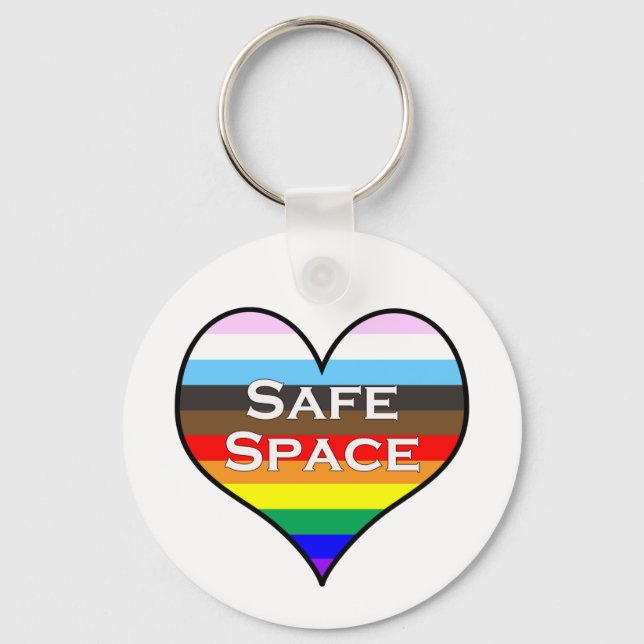 Safe Space Keychain (Front)