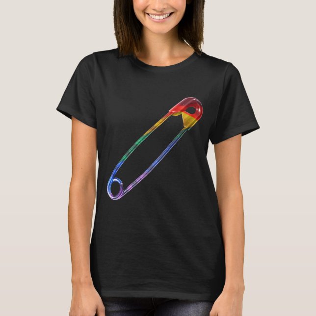 Safe-ty Pin T-Shirt (Front)