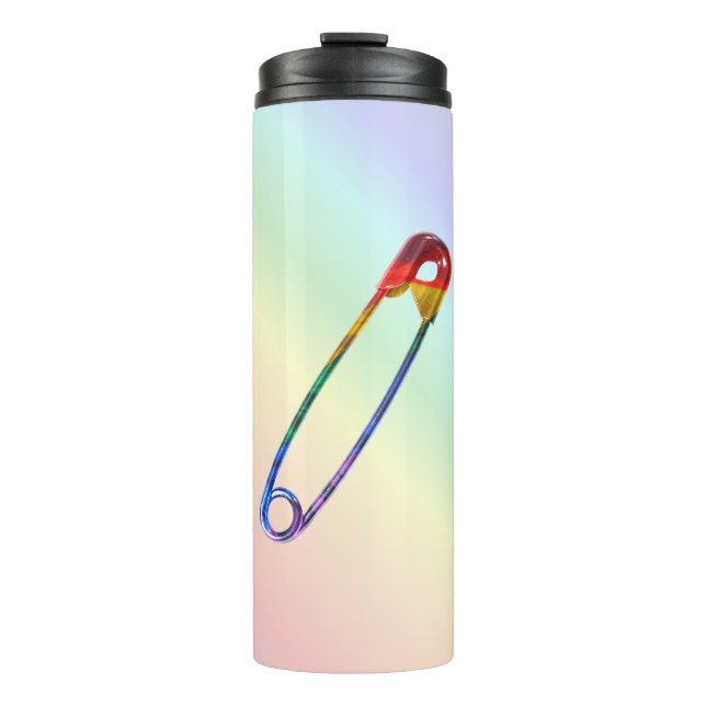 Safe-ty Pin Thermal Tumbler (Front)