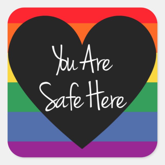 Safe Zone Sticker (Front)
