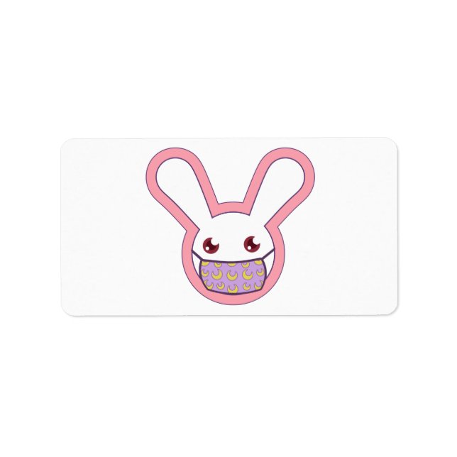 Safety Bunny Label (Front)