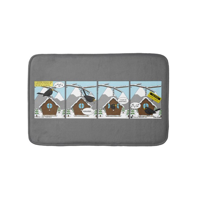 Safety First Comic Bath Mat (Front)