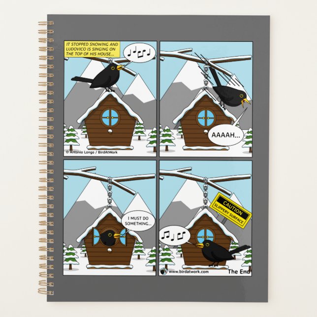 Safety First Comic Planner (Front)