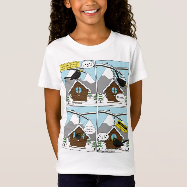 Safety First Comic T-Shirt (Front)