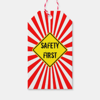 safety first gift tags