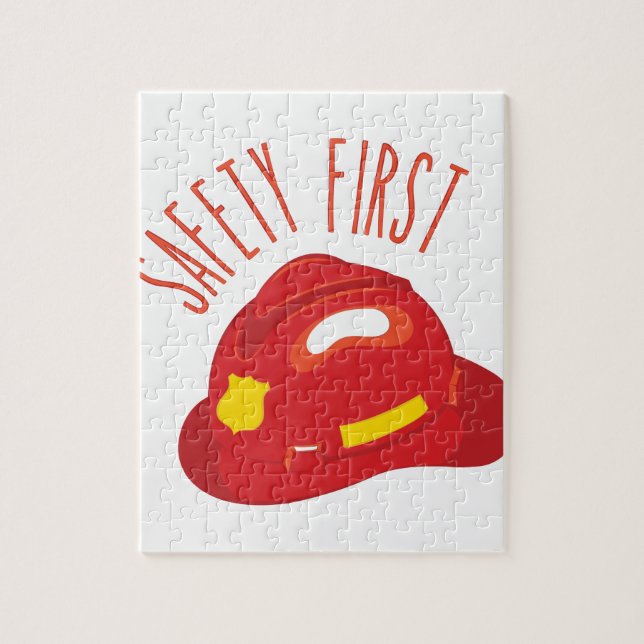 Safety First Jigsaw Puzzle (Vertical)