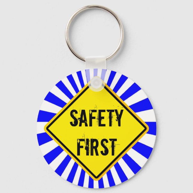 safety first key ring (Front)