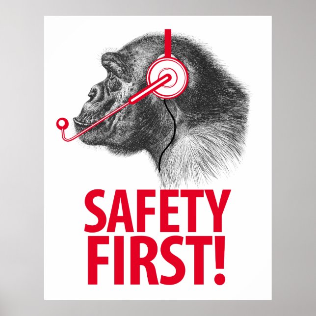 Safety First! Poster (Front)