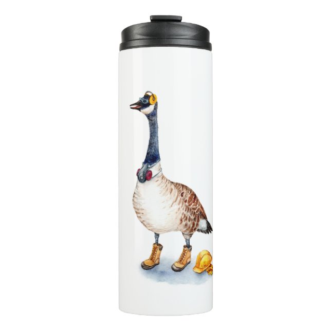 Safety Goose Thermal Tumbler (Front)