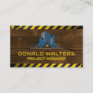 Safety Helmet   Construction   Real Estate Business Card