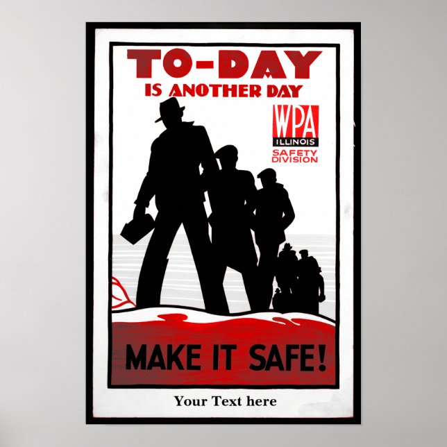 Safety in the Workplace Poster (Front)