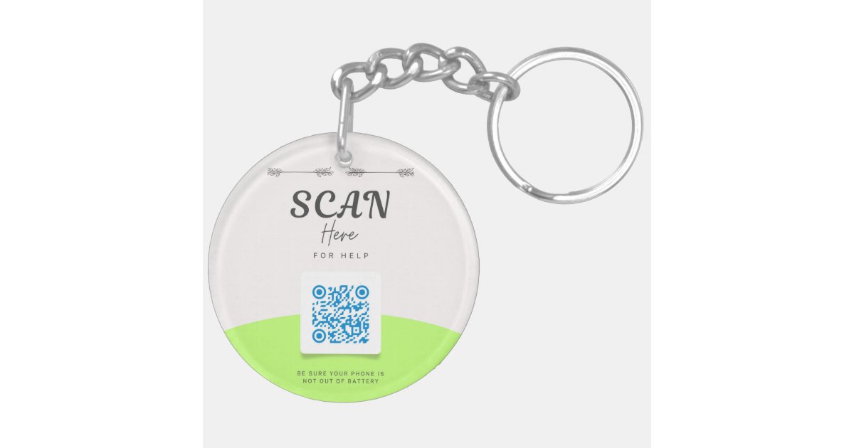 Safety Key Chain Label Safety key chain | Zazzle