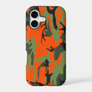 Safety Orange and Green Camo