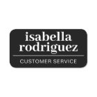 Safety Pin or Magnetic Small Business Employee Job