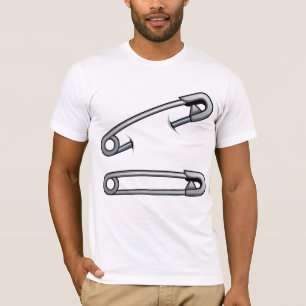 Safety Pins Mens T-Shirt