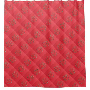Safety-pins Shower Curtain
