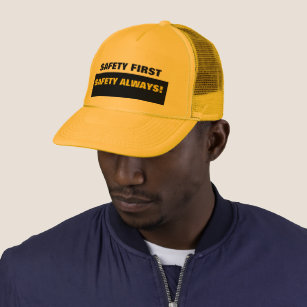 Safety Team Bright Yellow Hat
