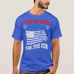 Safety Third Firework Funny 4th Of July Independen T-Shirt