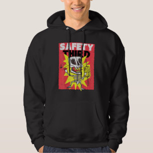 Safety Third Graphic Electrical Home Repairs Hoodie