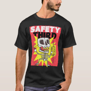Safety Third Graphic Electrical Home Repairs T-Shirt
