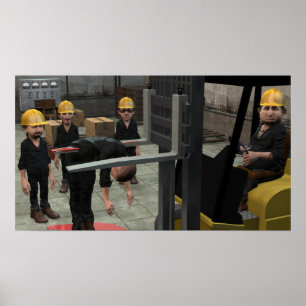 Safety Violation - Small Poster