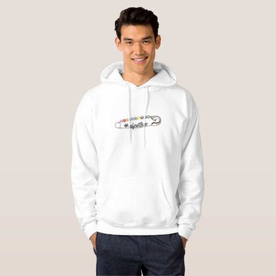 #SafeWithMe Men's Basic Hoodie