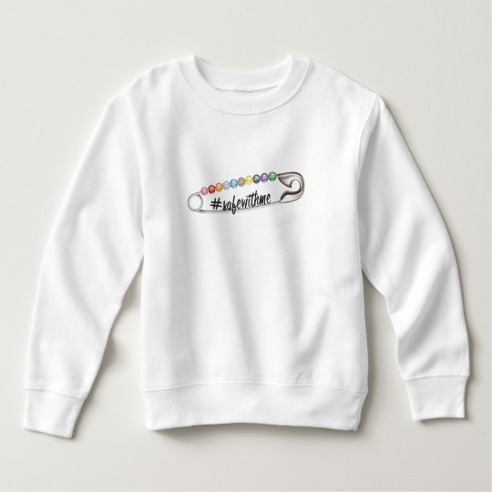 #SafeWithMe Toddler Sweatshirt