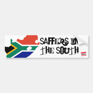 Saffers in The South Bumper Sticker