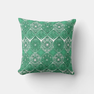 saffreya green cushion