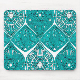 saffreya turquoise mouse mat
