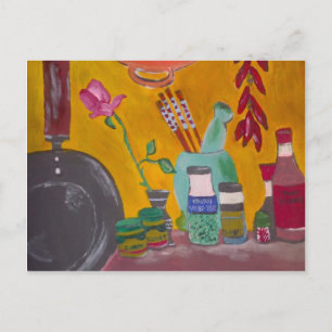 Saffron And Chillies Postcard