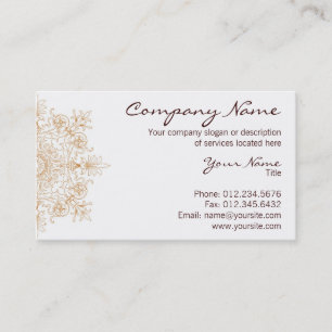 Saffron Business Card
